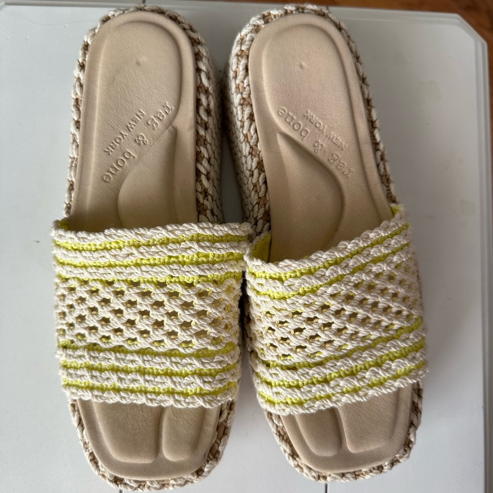 New Without Tags Rag And Bone Platform Sandals Si… - image 2